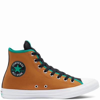 Férfi Converse Digital Terrain Chuck Taylor All Star Magasszárú Cipő CO4695028 Sötét Barna/Fekete